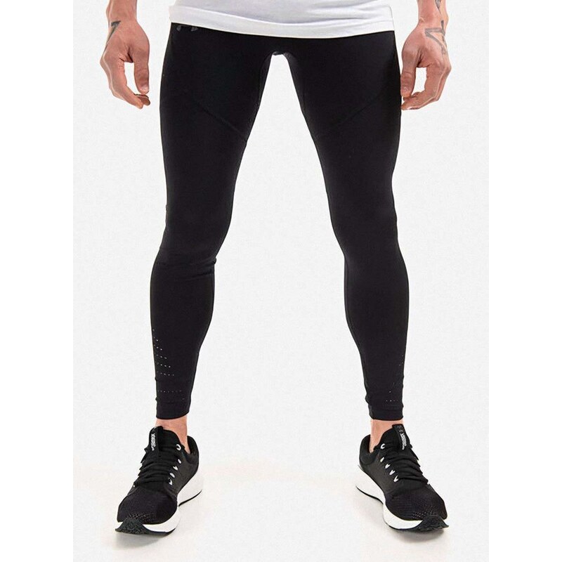 Legíny Under Armour Speedpocket Tight pánské, černá barva, hladké, 1361489-001