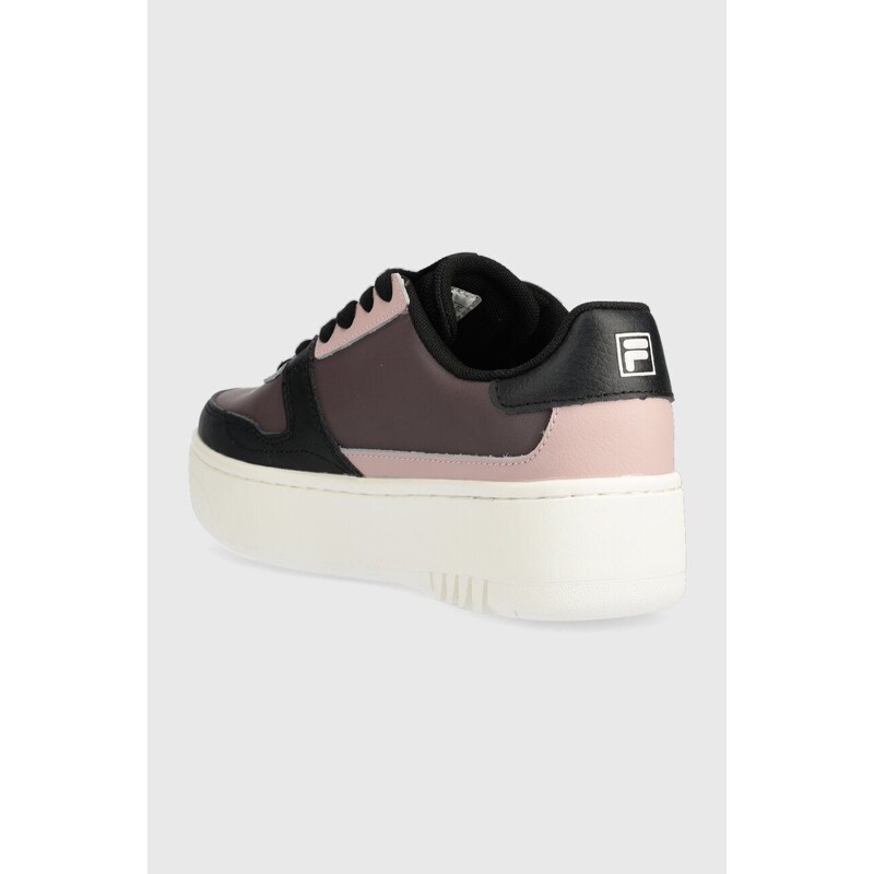 Kožené sneakers boty Fila FXVENTUNO fialová barva, FFW0348