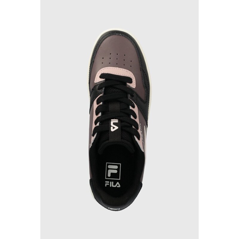 Kožené sneakers boty Fila FXVENTUNO fialová barva, FFW0348