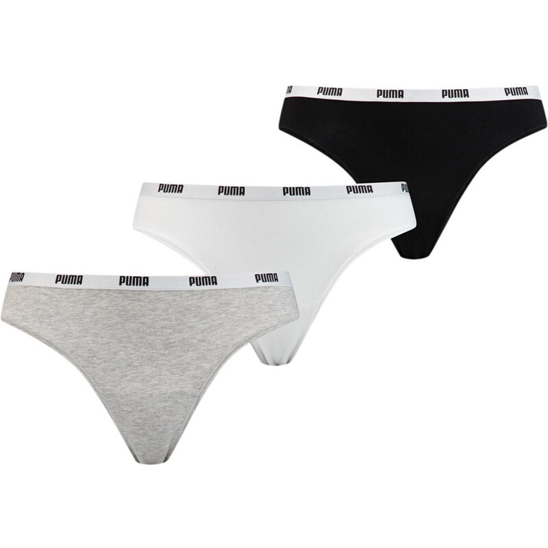 PUMA - DÁMSKÉ TANGA STRING - 3 KUSY 85159633