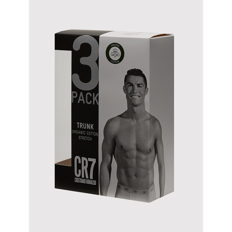 Sada 3 kusů boxerek Cristiano Ronaldo CR7