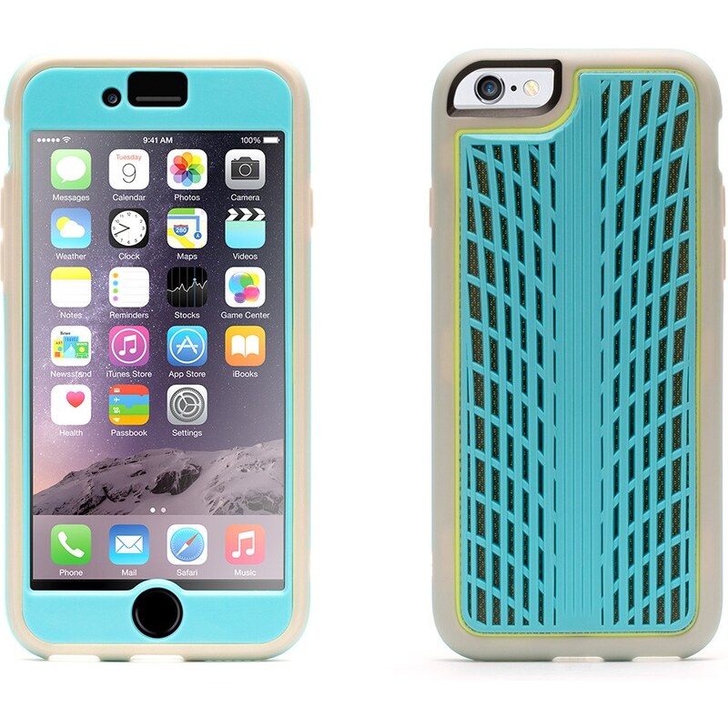 Pouzdro / kryt pro Apple iPhone 6 / 6S - Griffin Identity, Performance Traction Turquoise - VÝPRODEJ