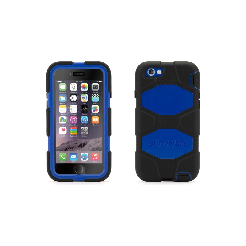 Pouzdro / kryt pro Apple iPhone 6 / 6S - Griffin, Survivor Blue