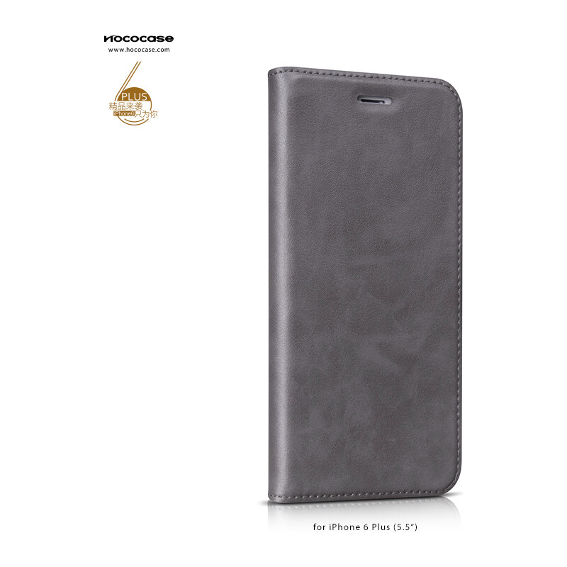 Pouzdro / kryt pro Apple iPhone 6 Plus / 6S Plus - Hoco, Luxury Gray
