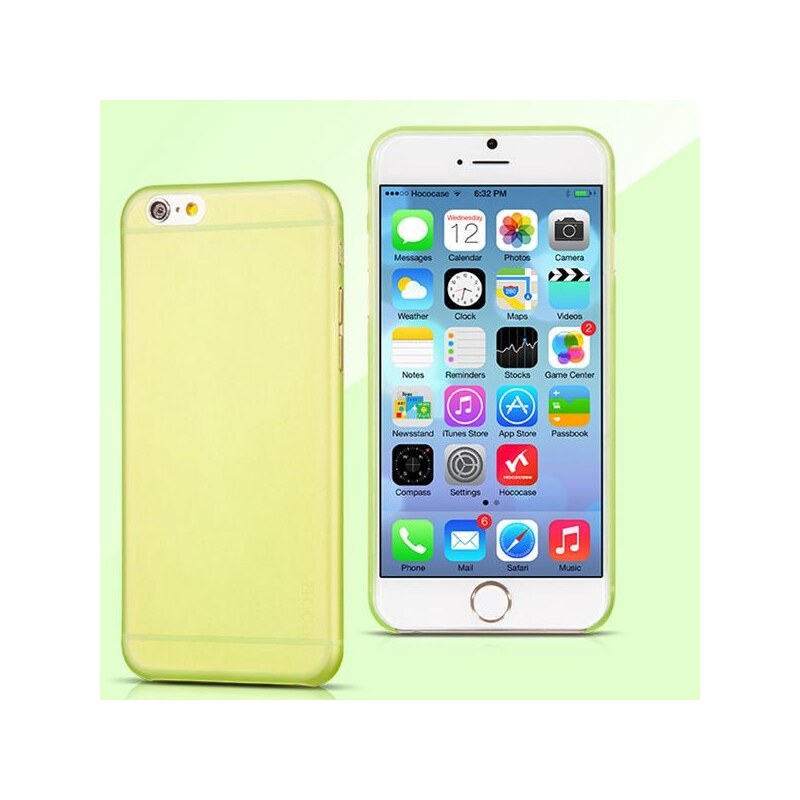 Pouzdro / kryt pro Apple iPhone 6 Plus / 6S Plus - Hoco ultratenký, Green - DOPRODEJ