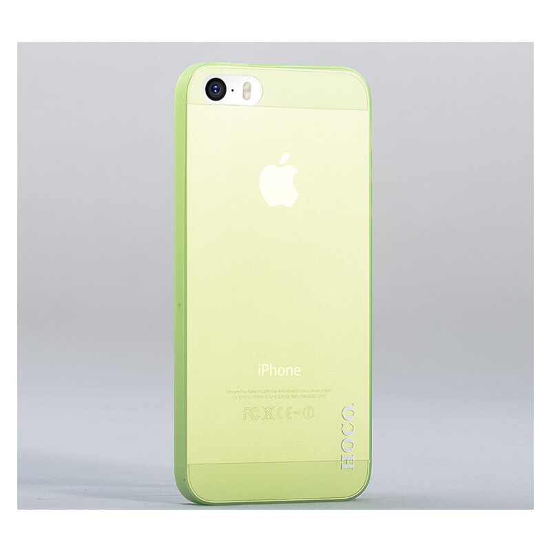 Pouzdro / kryt pro Apple iPhone 5 / 5S / SE - Hoco, ultratenký Green