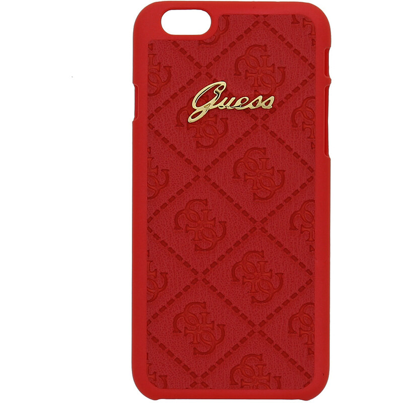 Pouzdro / kryt pro Apple iPhone 6 / 6S - Guess, Scarlet Back Red - GLAMI.cz