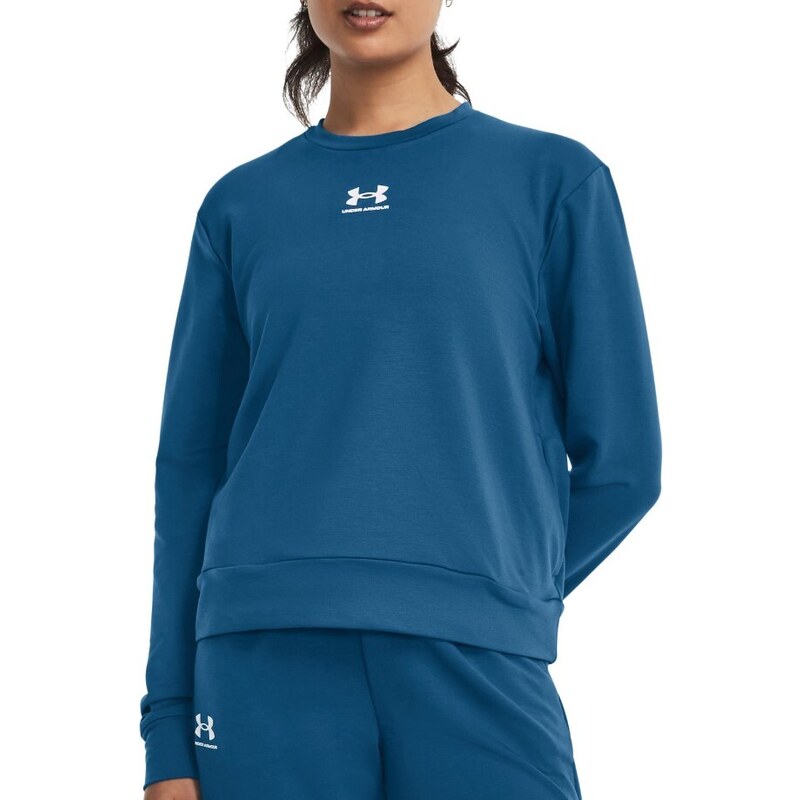 Mikina Under Armour Rival Terry Crew-BLU 1369856-426