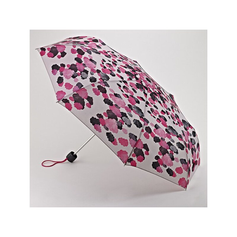dámský skládací deštník FULTON - barevné mráčky