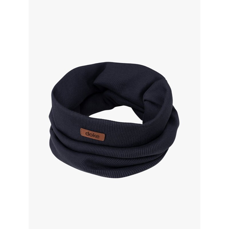 DOKE Nákrčník organic rib black 65229955