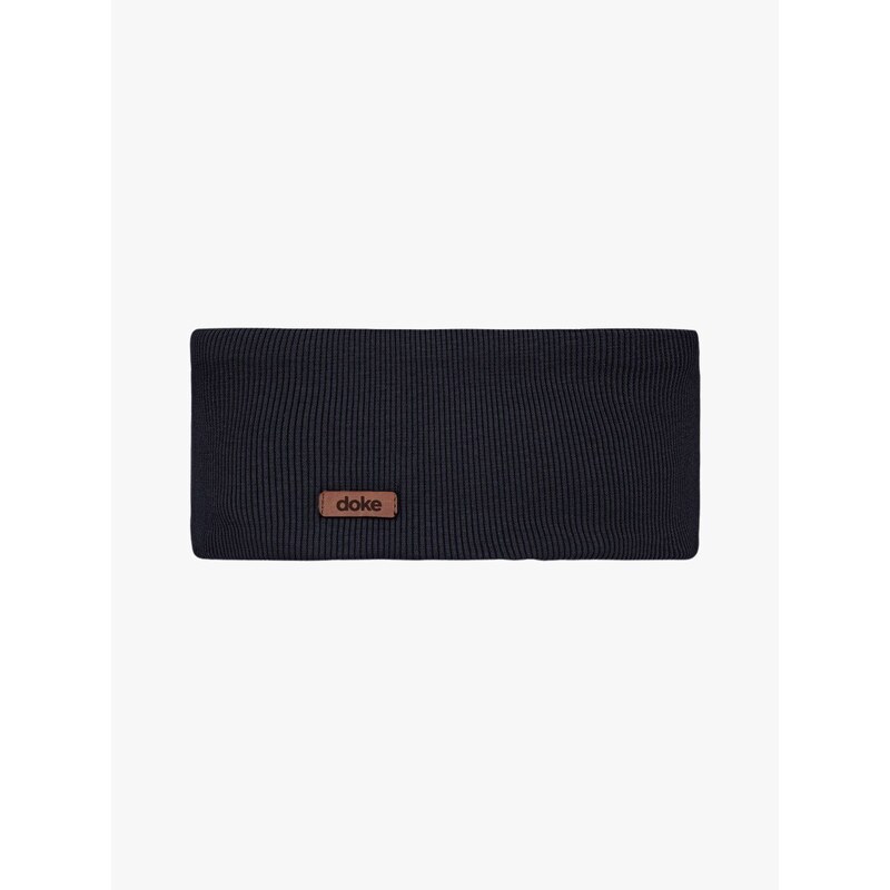DOKE Čelenka organic rib black 112840366