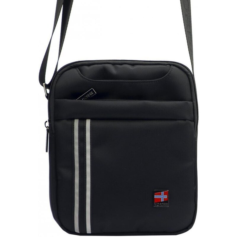 Nordee Pánská crossbody taška 24 x 20 cm černá