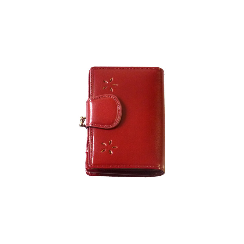 Katana Dámská kožená peněženka - červená