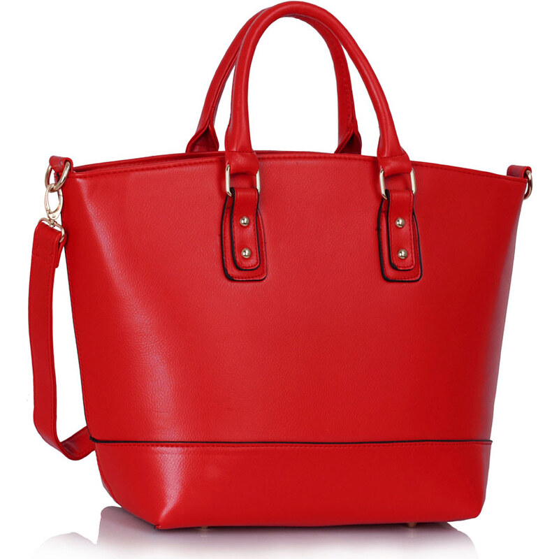 LS fashion LS dámská kabelka 085B červená