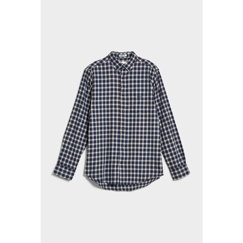 KOŠILE GANT REG MICRO TARTAN FLANNEL SHIRT modrá S