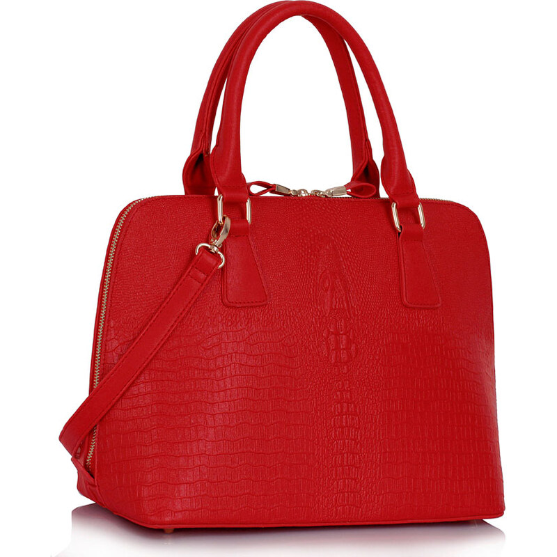 LS fashion LS dámská kabelka 311B červená