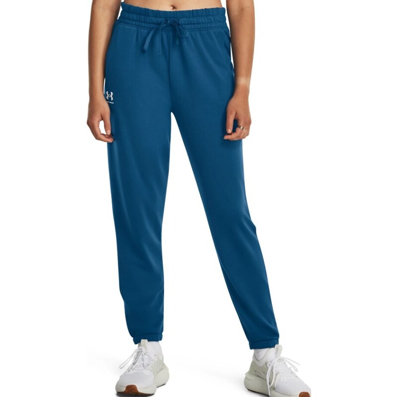 Kalhoty Under Armour Rival Terry Jogger-BLU 1369854-426