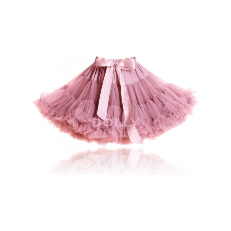 Le Petit Tom DOLLY KOČIČÍ PRINCEZNA růžová PETTI sukně velikost Dolly: XL - xlarge (vel. 38/42, délka sukně 43 cm)
