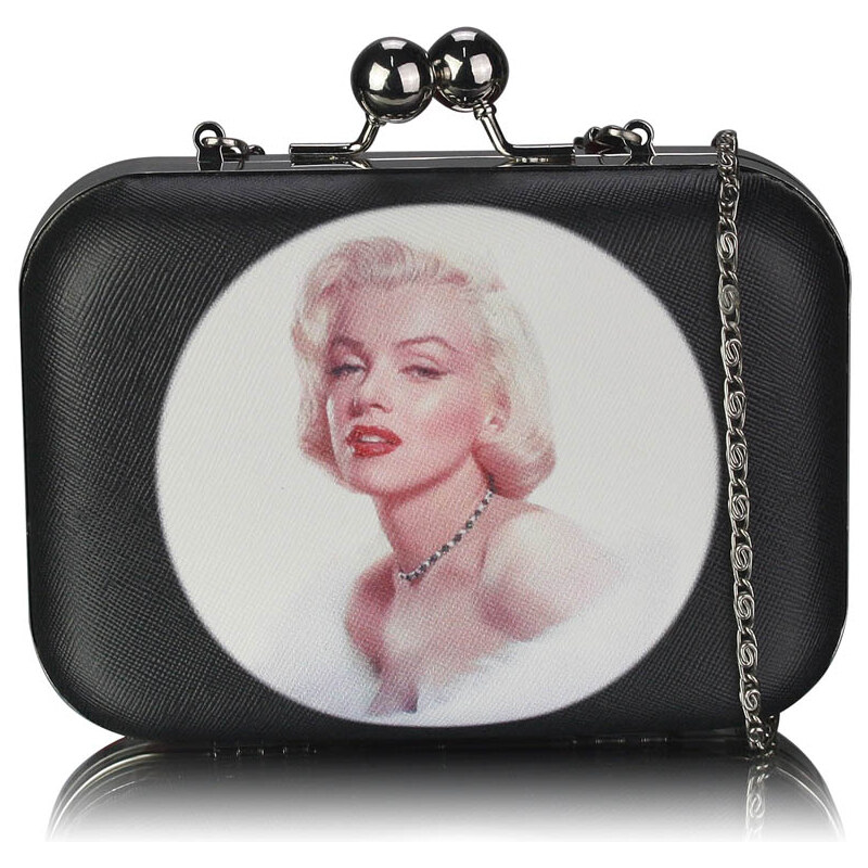 LS Fashion společenská kabelka Marilyn 289 černá