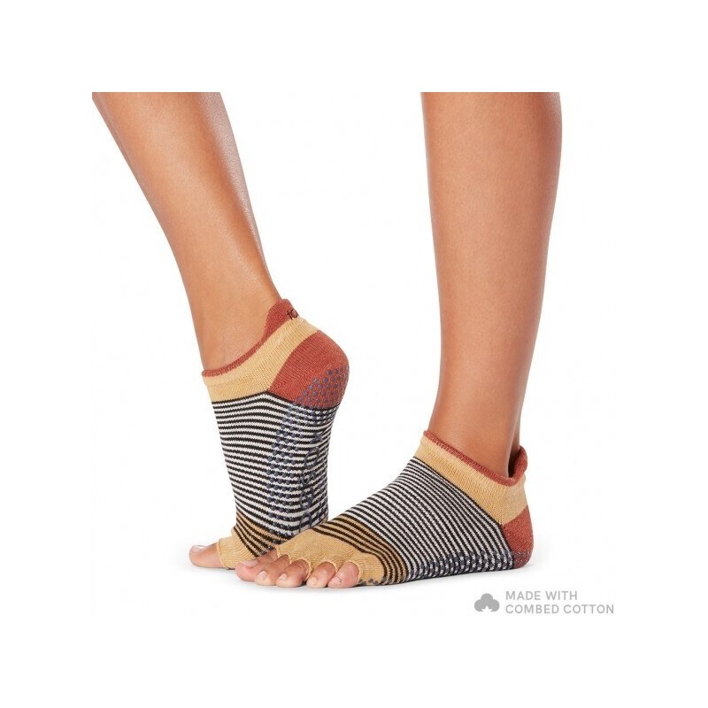 LOW RISE bezprstové kotníkové ponožky ToeSox 87255223