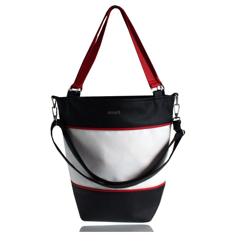 Dara bags Basic Basket Barva: černobílá