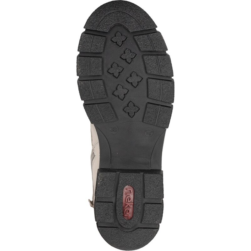 Dámská kotníková obuv RIEKER Z9108-60 béžová