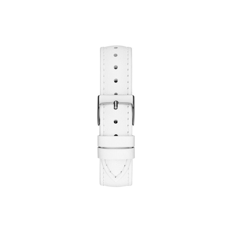 GUESS | G-Gloss hodinky | Bílá;stříbrná