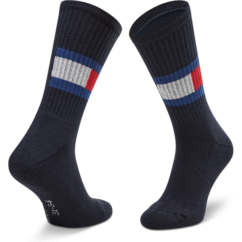 Sada 2 párů vysokých ponožek unisex Tommy Hilfiger