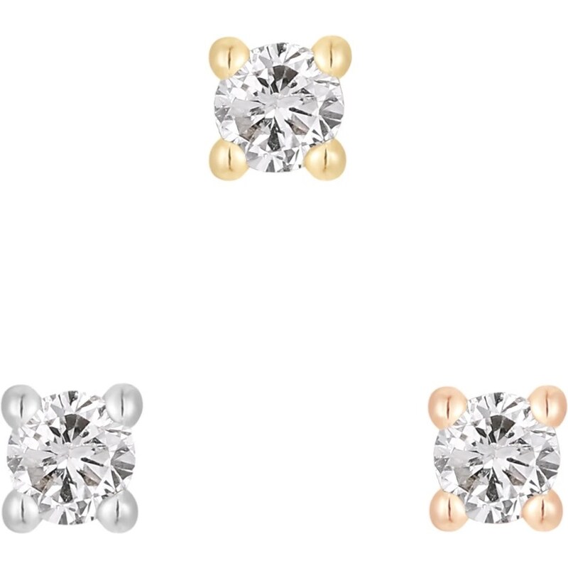 Buddha jewelry Bezzávitová koncovka piercingu ze 14 kt zlata 585
