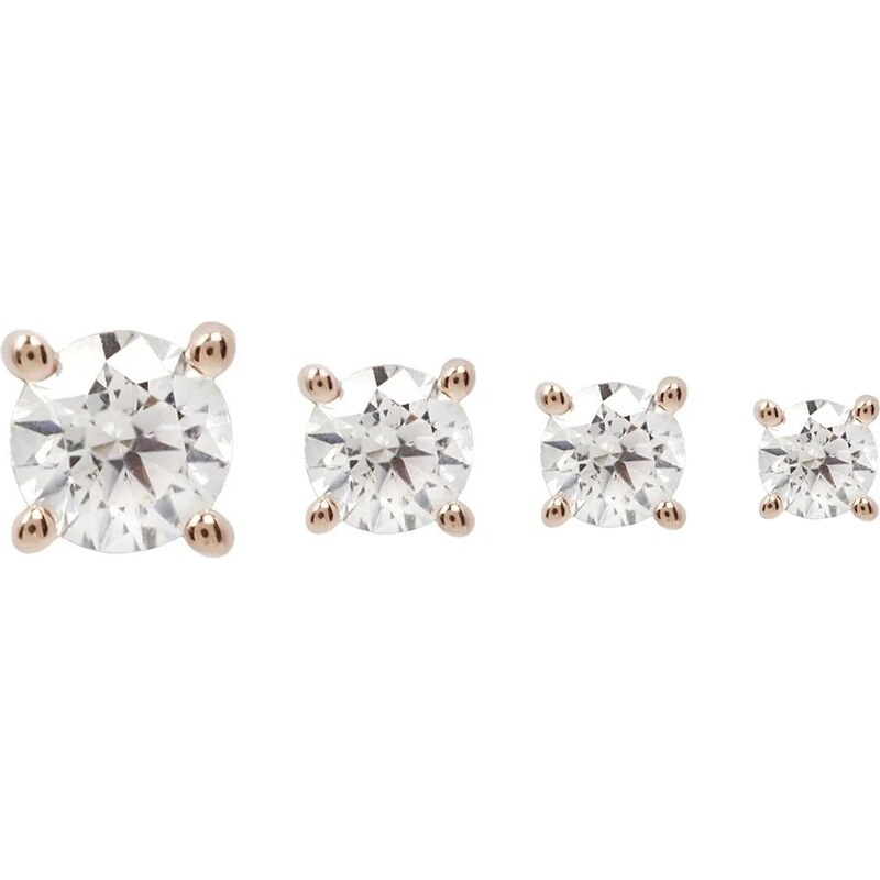 Buddha jewelry Bezzávitová koncovka piercingu ze 14 kt zlata 585