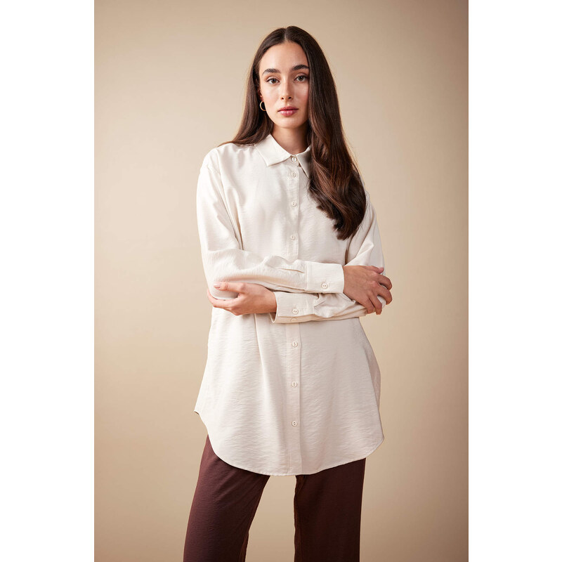 DEFACTO Relax Fit Long Sleeve Tunic