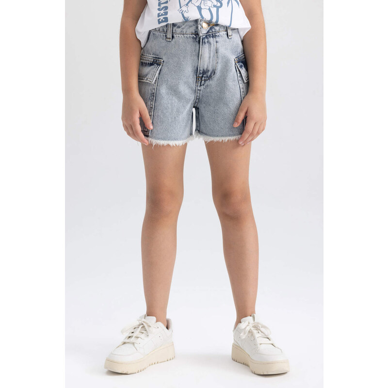 DEFACTO Girl Cargo Fit Short