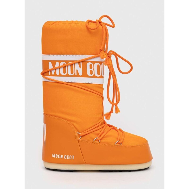 Sněhule Moon Boot ICON NYLON oranžová barva, 14004400.090