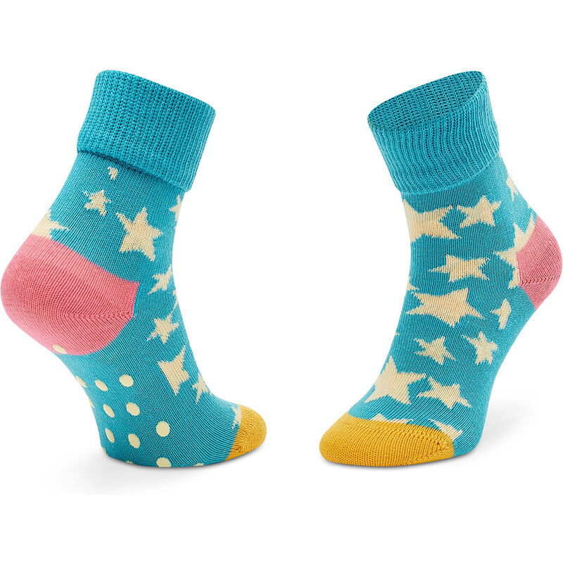 Sada 2 párů dětských vysokých ponožek Happy Socks