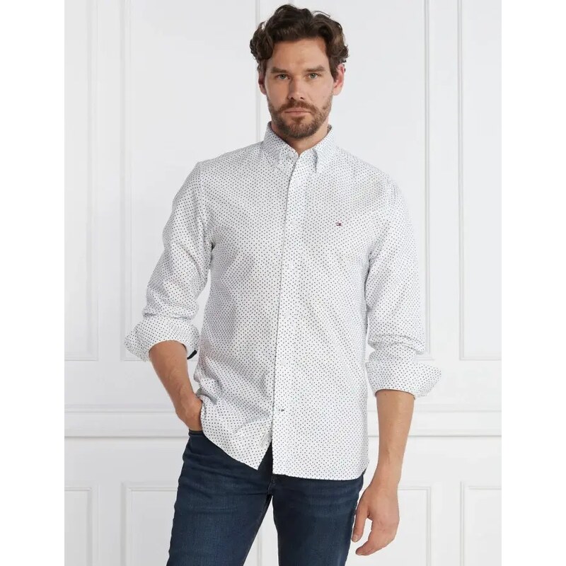 Tommy Hilfiger Košile OXFORD DOT PRINT RF | Regular Fit