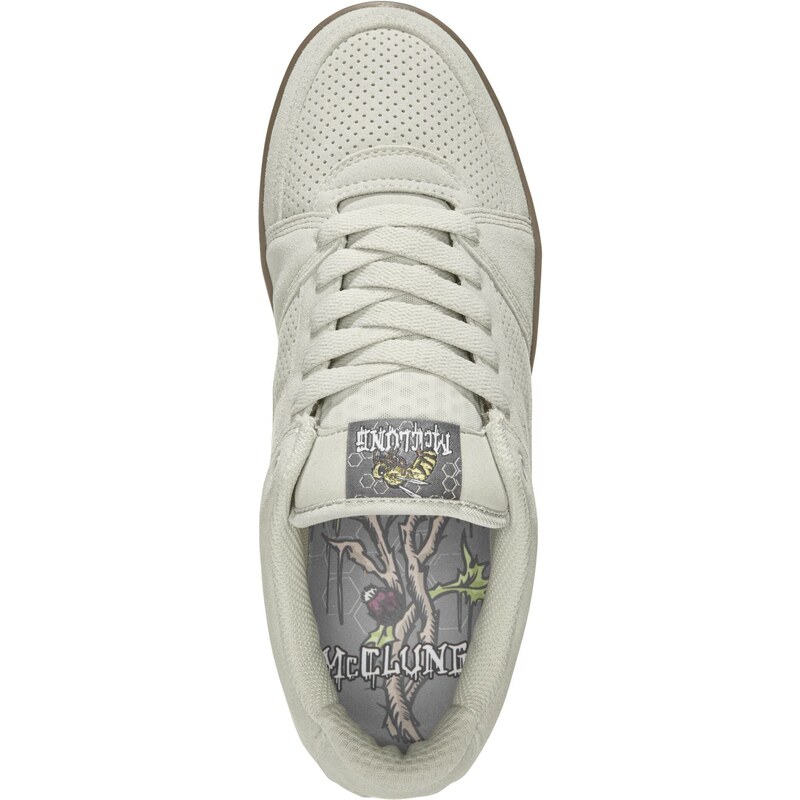 Etnies pánské boty Mc Rap Lo X Bones Grey/Gum | Šedá