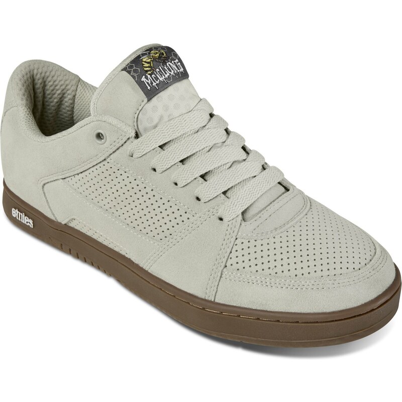 Etnies pánské boty Mc Rap Lo X Bones Grey/Gum | Šedá