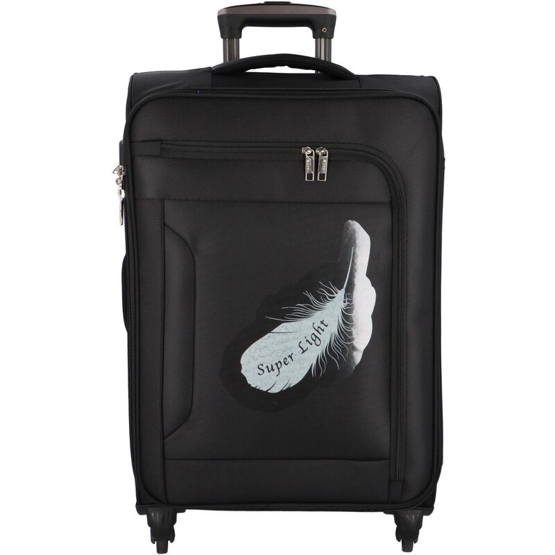 ORMI Ultralehký textilní kufr AirPack vel. S, černý