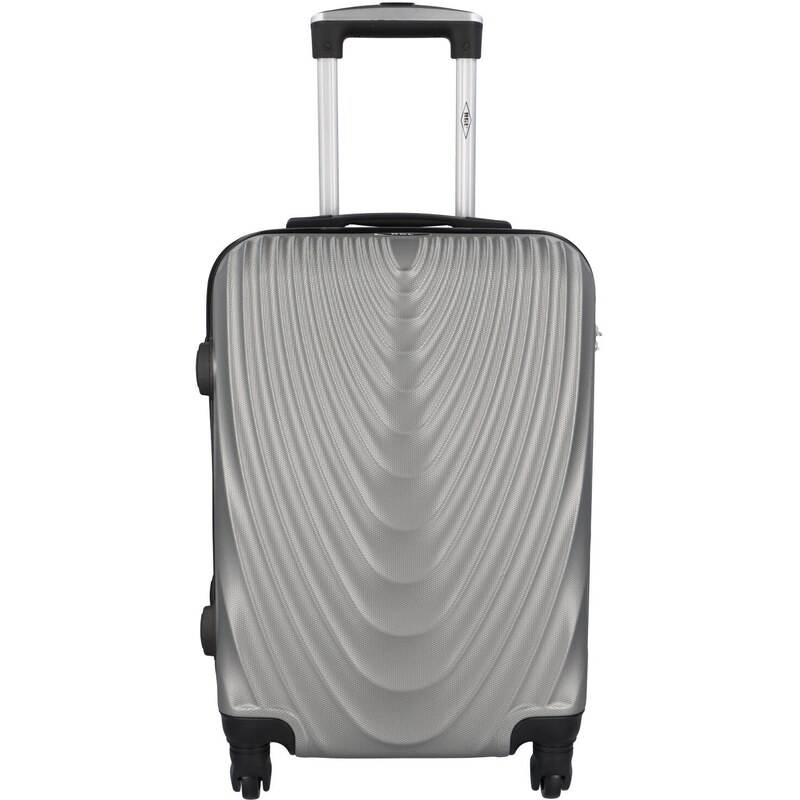 RGL Cestovní pilotní kufr Travel Grey velikost S, šedý