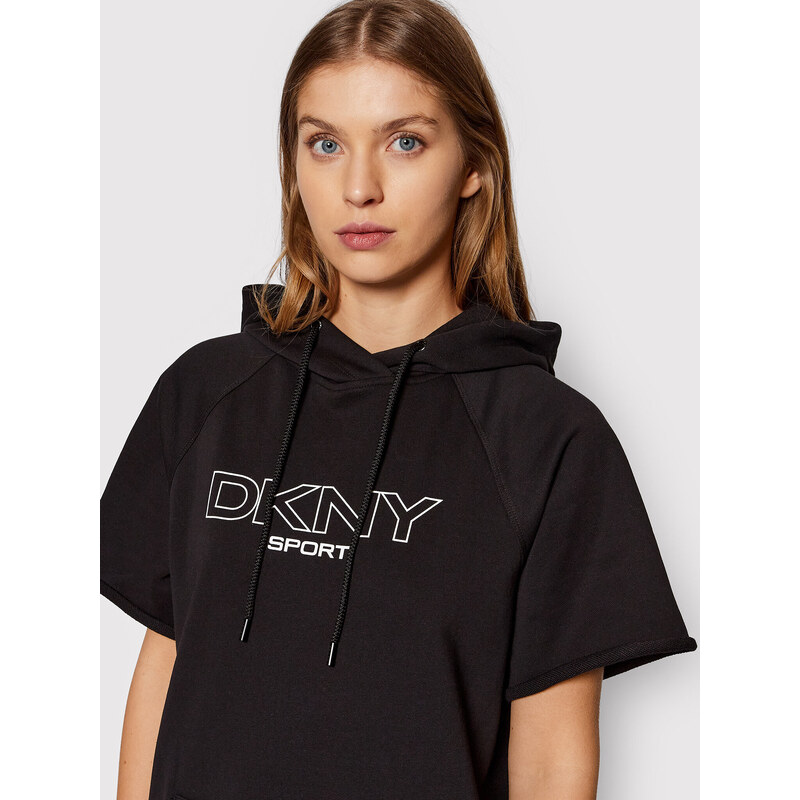 Úpletové šaty DKNY Sport