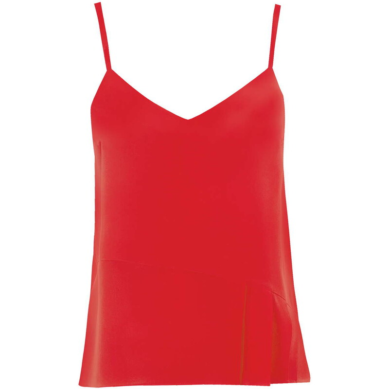 Topshop Silk Pleated Cami by Boutique