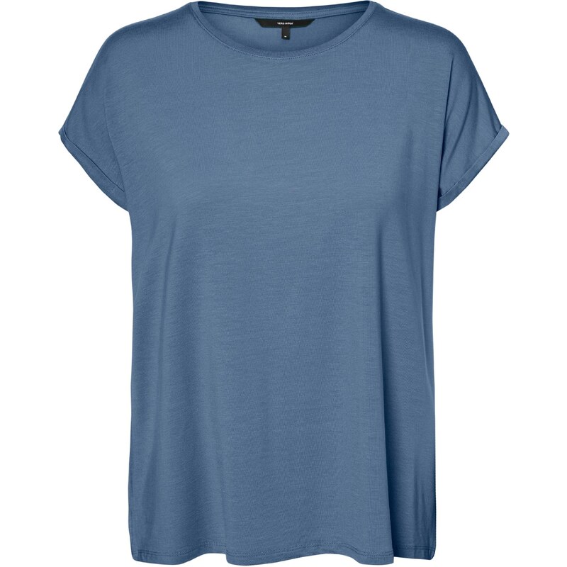 VERO MODA Tričko AVA chladná modrá