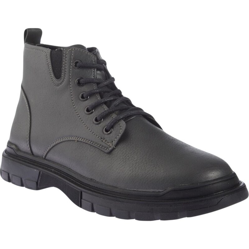 Yaya by Hotiç Anthracite Men's Boots & Booties