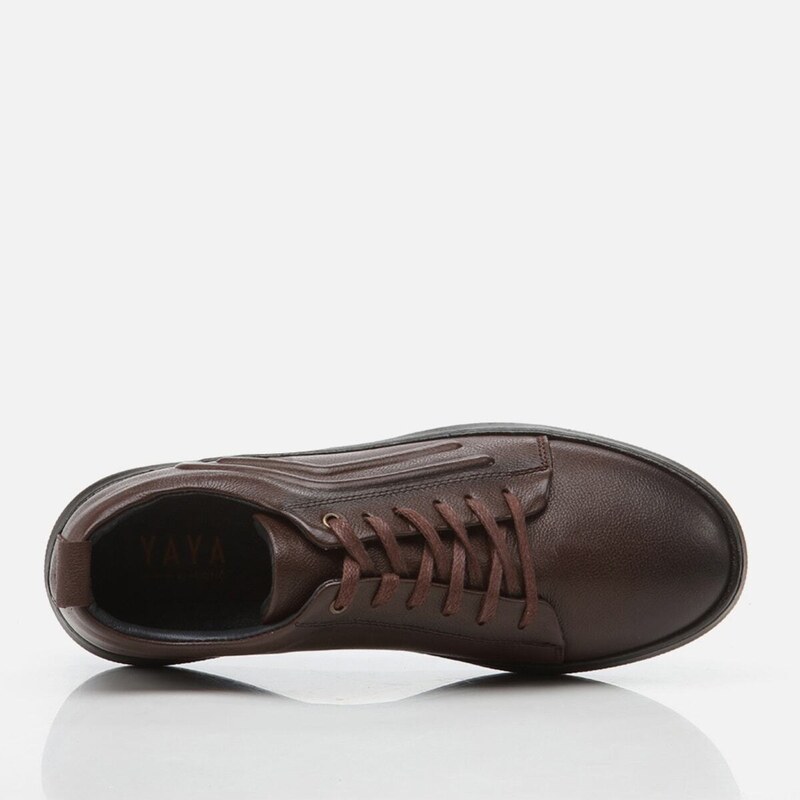 Yaya by Hotiç Brown Men's Sneakers