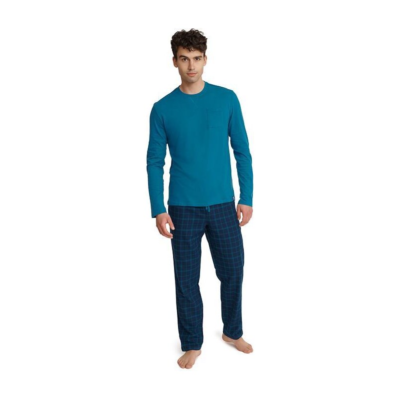Henderson Pánské pyžamo Unusual modré