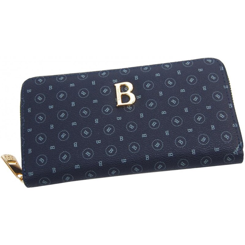 Briciole praktická modrá dámská peněženka s motivem