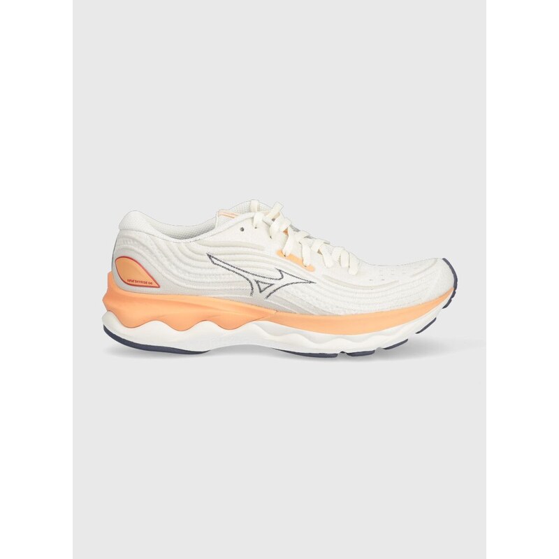 Běžecké boty Mizuno Wave Skyrise 4 bílá barva