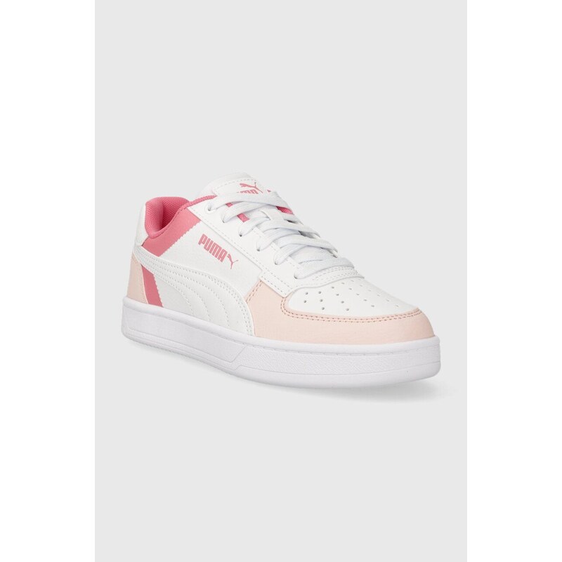 Dětské sneakers boty Puma Caven 2.0 Block Jr růžová barva