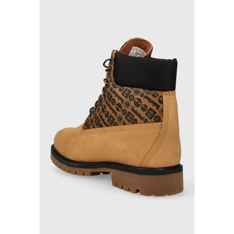 Trapery Timberland 6" Heritage TextileQuarWP pánské, žlutá barva, TB0A62AW2311