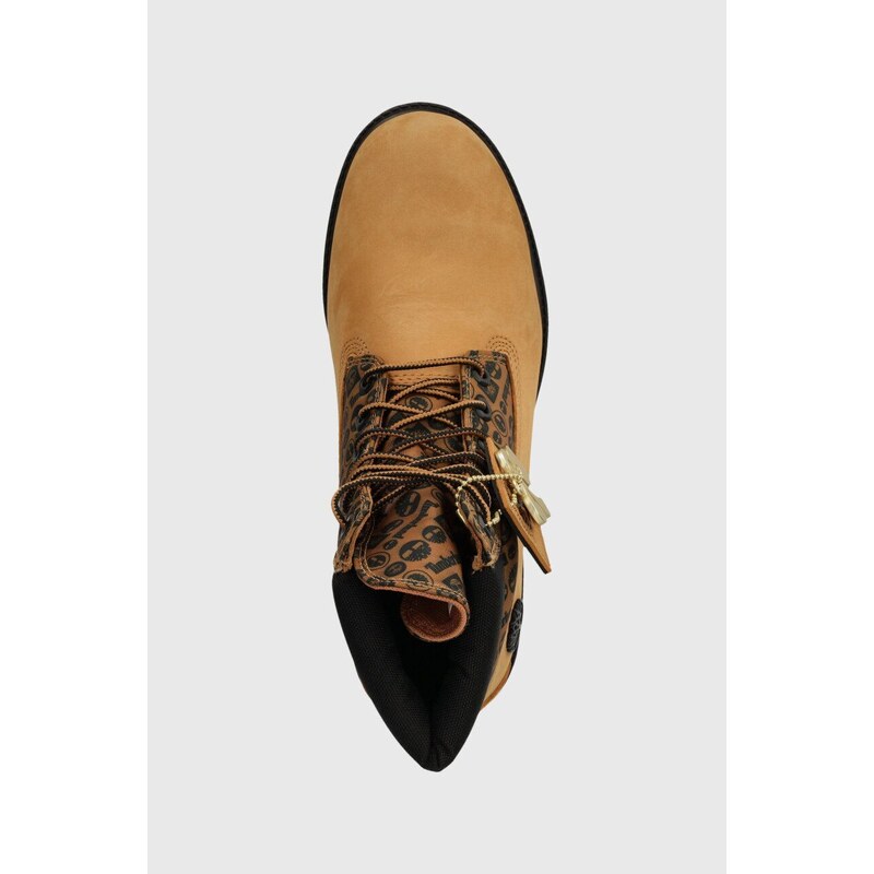 Trapery Timberland 6" Heritage TextileQuarWP pánské, žlutá barva, TB0A62AW2311